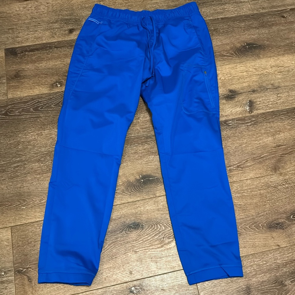 Cherokee revolution blue scub‎ pants large